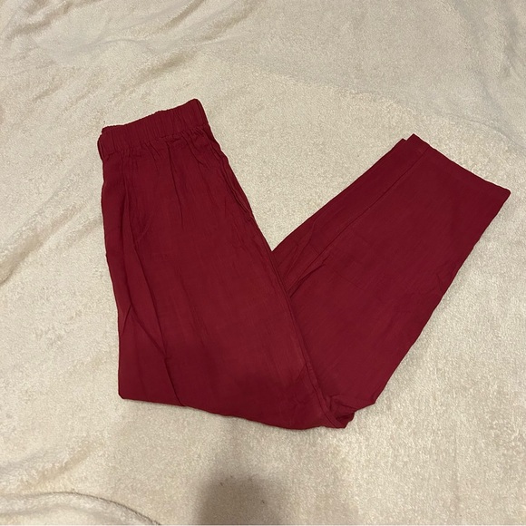 Red Work Pants - Picture 1 of 5